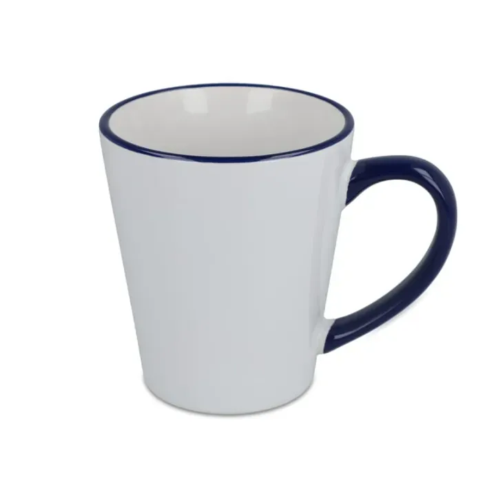 Mug subli Melbourne colored edge & handle 300ml - LT51192 (N0110)